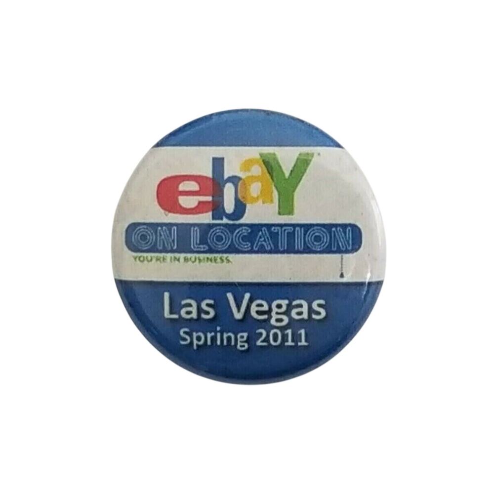 Ebay On Location Pins Set of4 2010 to 2011 Radio Anniversary Pin eBayana Pinback - Picture 4 of 13